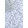 ETE HOMETEX TEK KİŞİLİK LÜX WELSOFT YORGAN SETİ ZEBRA GRİ 155X215CM 8696474231935